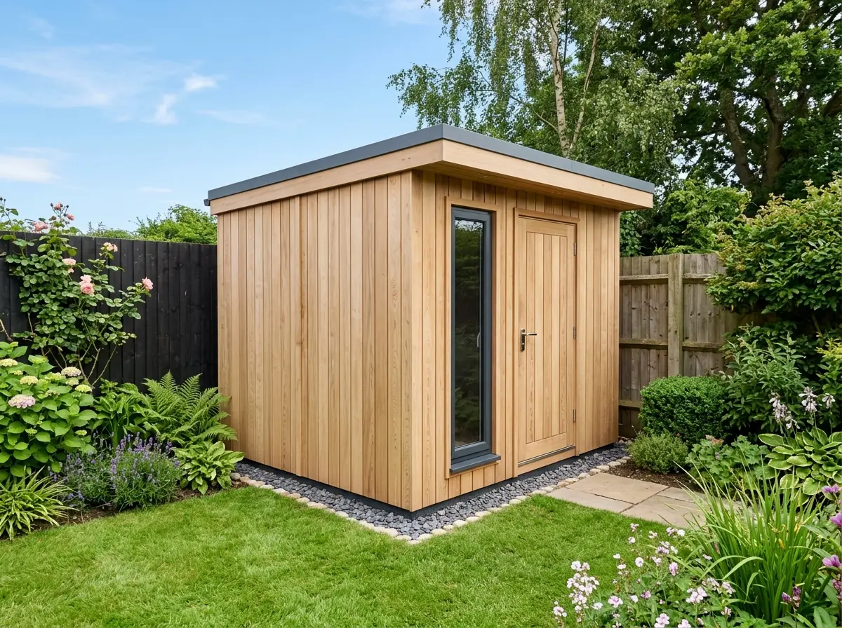 Réalisation d'un abri de jardin